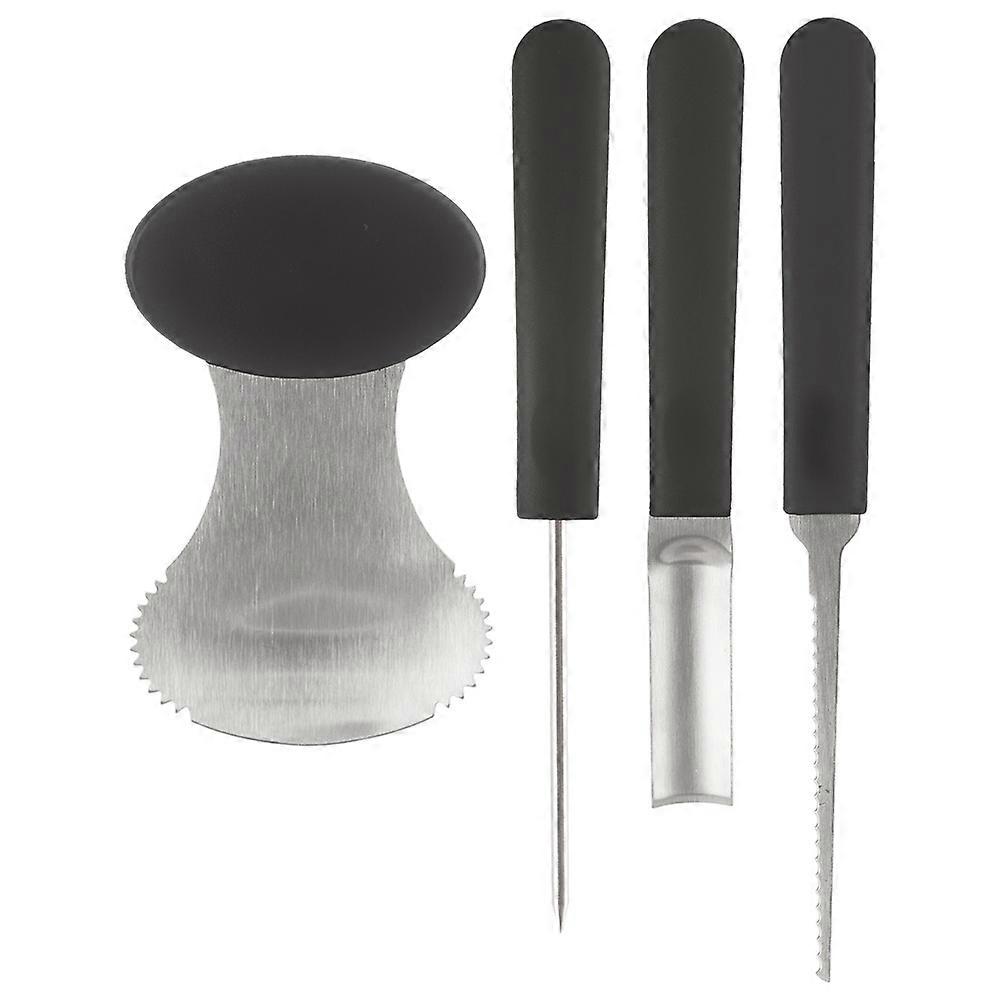 Fruit and vegetable stones, pumpkin, 4 pcs.