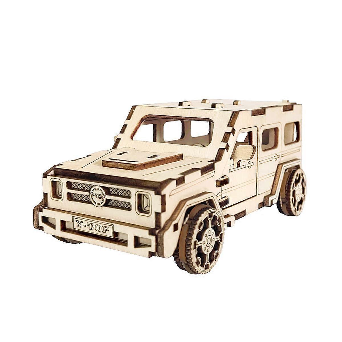 3D Wooden Puzzles, OffRoad Vehicle Model – Collector's Items, Wooden Model Kits for Adults, Desk, Office, Display