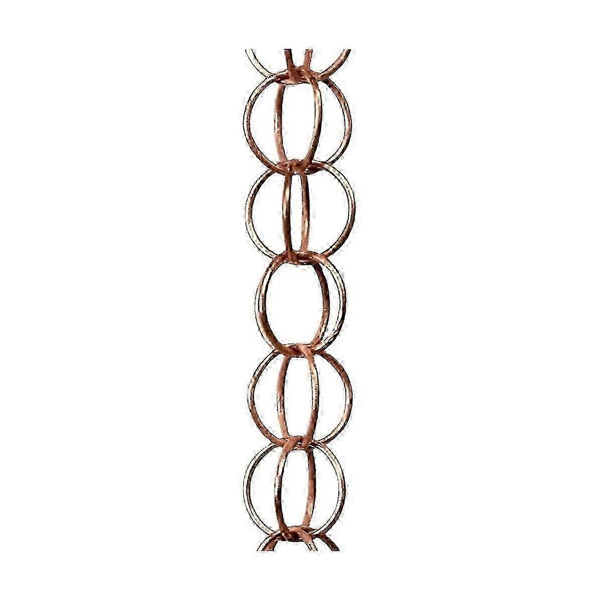 Steel Leaf Rain Chain, Garden Mom, Gutters, Rain Catcher for Downspout with Adapter, Thick Flower C JP