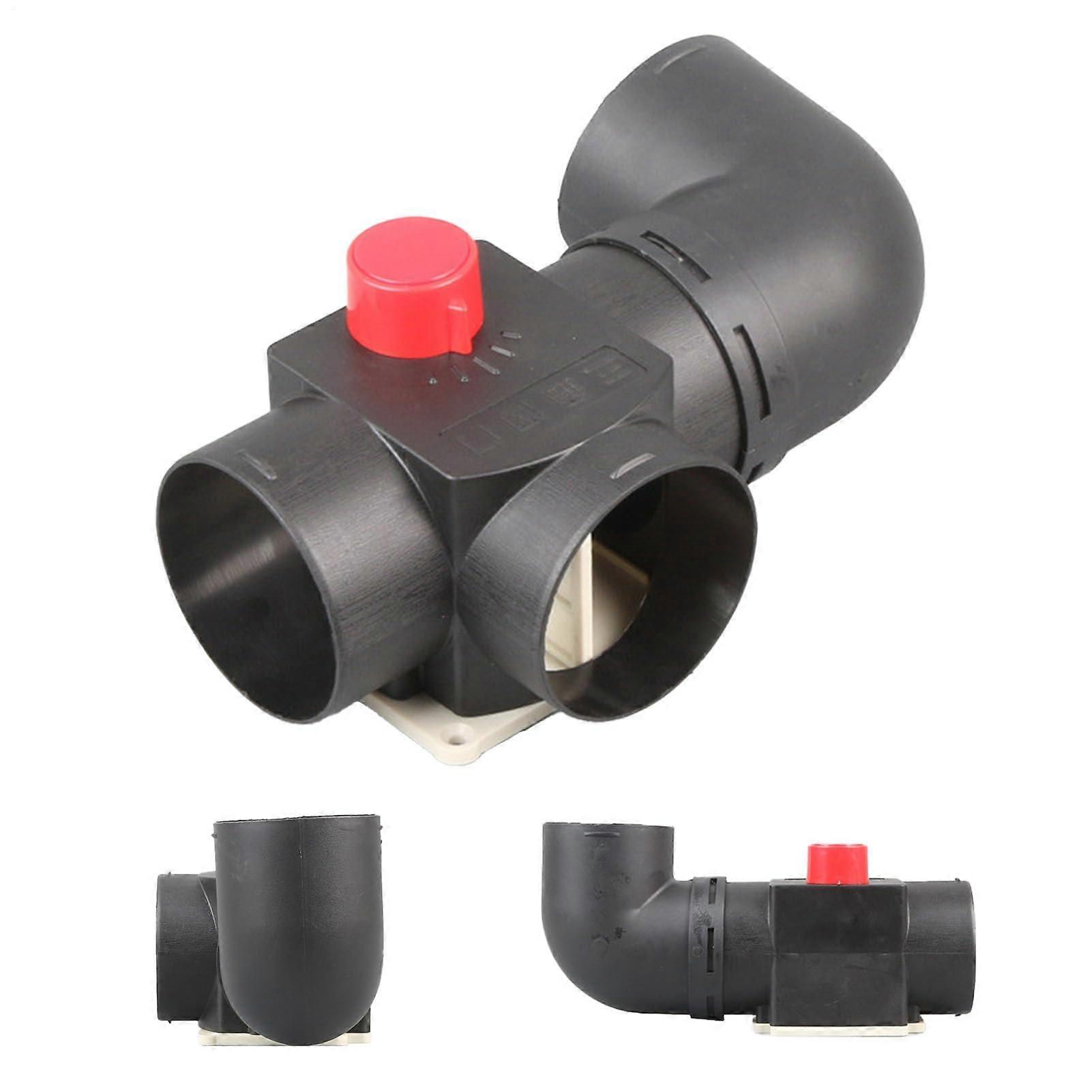 Heater Control Valve, 75mm 3 Way Coolant Bypass Fitting for Heating Systems