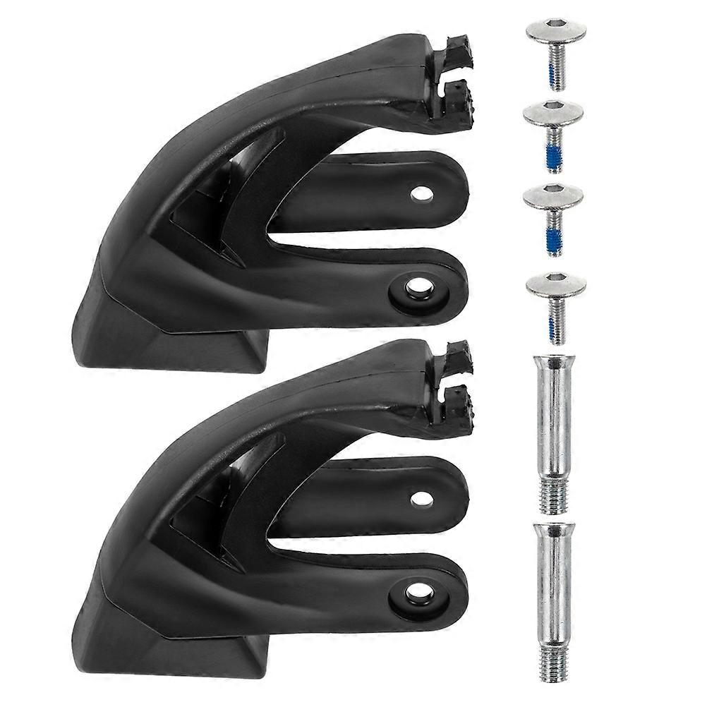 Wear Resistant Inline Skate Brake Pads with Screws – Reliable Stopping and Slip Balance Replacement Blocks for Roller Skates