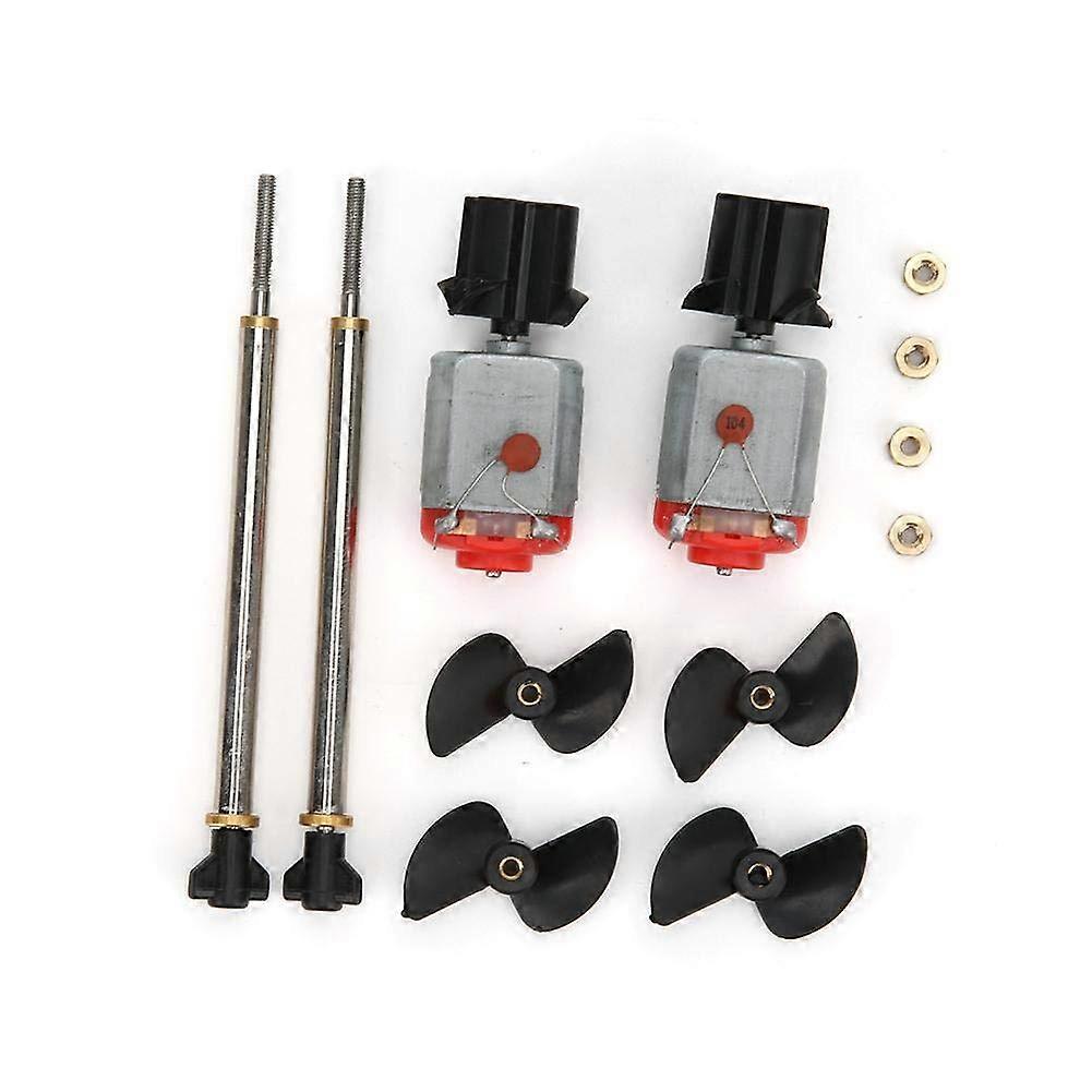 RC Boat Propeller, Electric RC Imitation Crocodilian Toy Boat Propeller Motor Electric Accessories for Flytec V005