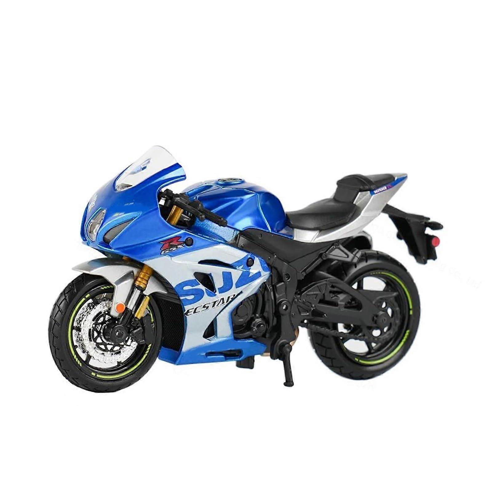 1:18 GSX-R1000 R 2021 Die-Cast Model Motorcycle Toy, Collector's Static Vehicle, Detailed Scale Replica