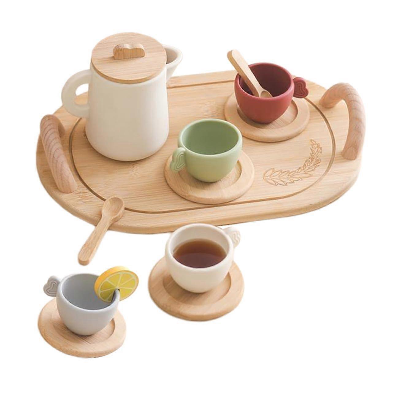 Miniature Teaware, Miniature Tableware, Toy House Ornaments, Girls Toddler Toy