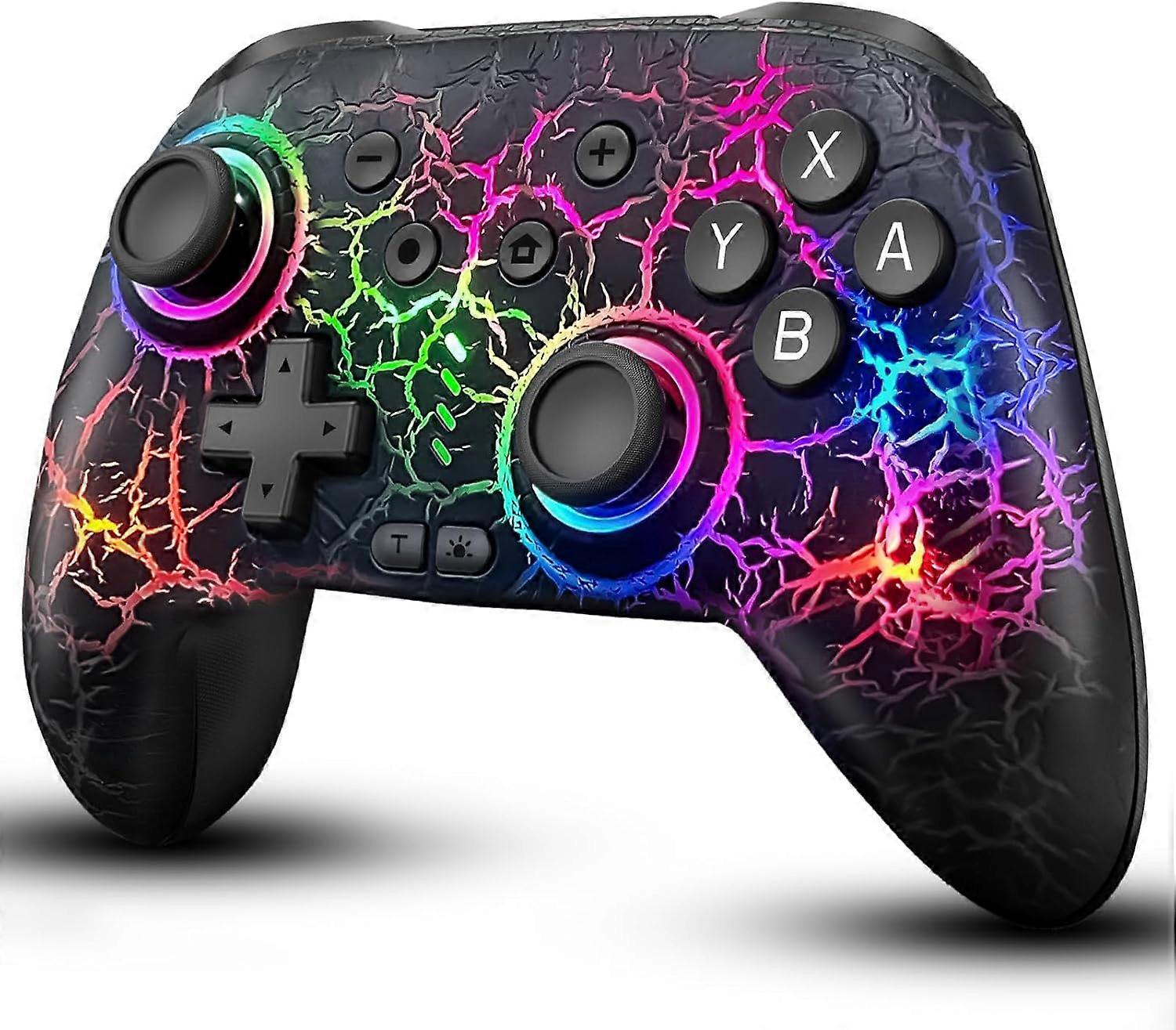 Switch Pro Controller Wireless Control - Compatibile con Nintendo Switch/OLED/Lite, 1000mAh Ricaricabile Switch Remote C