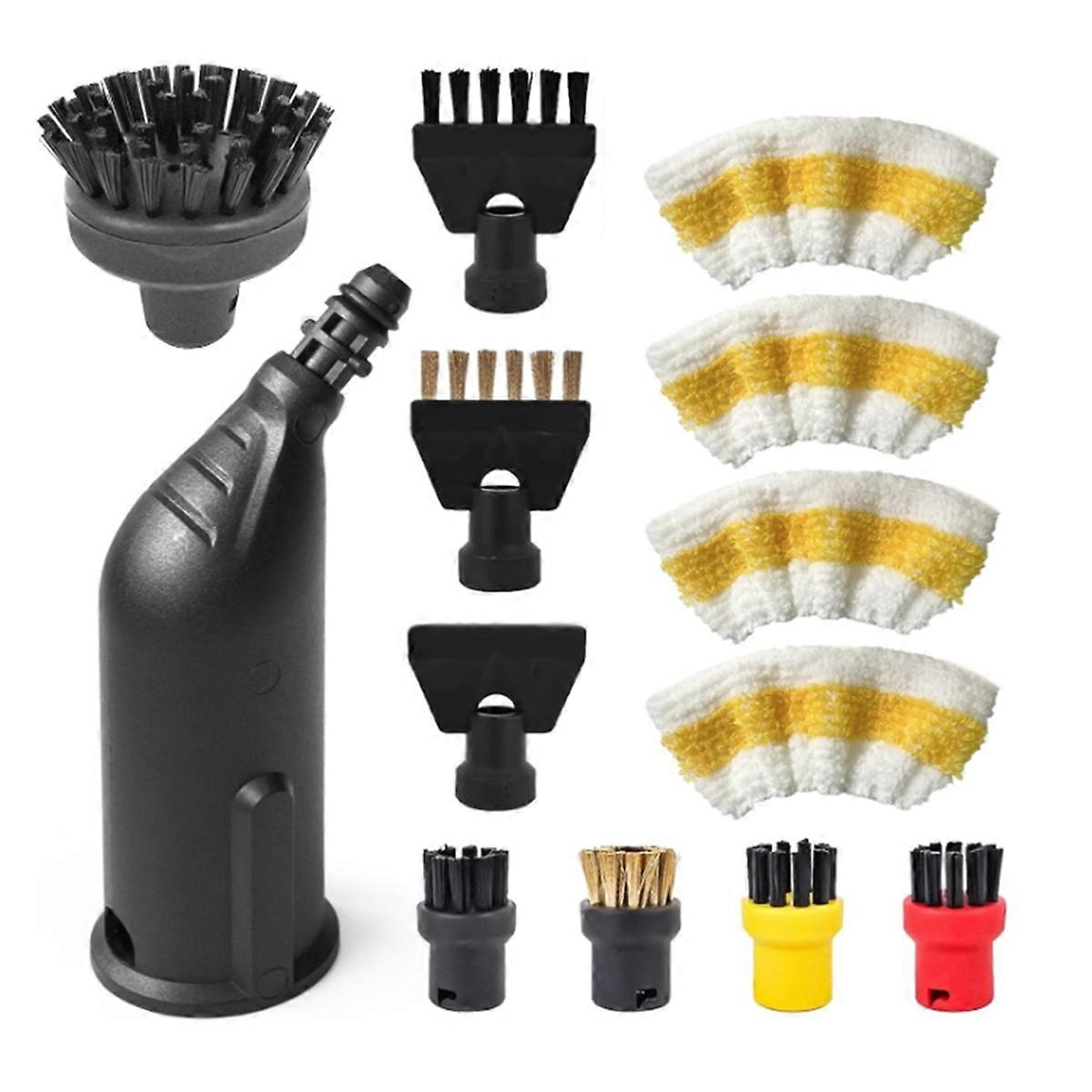 Accessory Set for Steam Cleaners SC1, SC2, SC3, SC4, SC5 - Includes Nozzles, Brushes, and Cloths