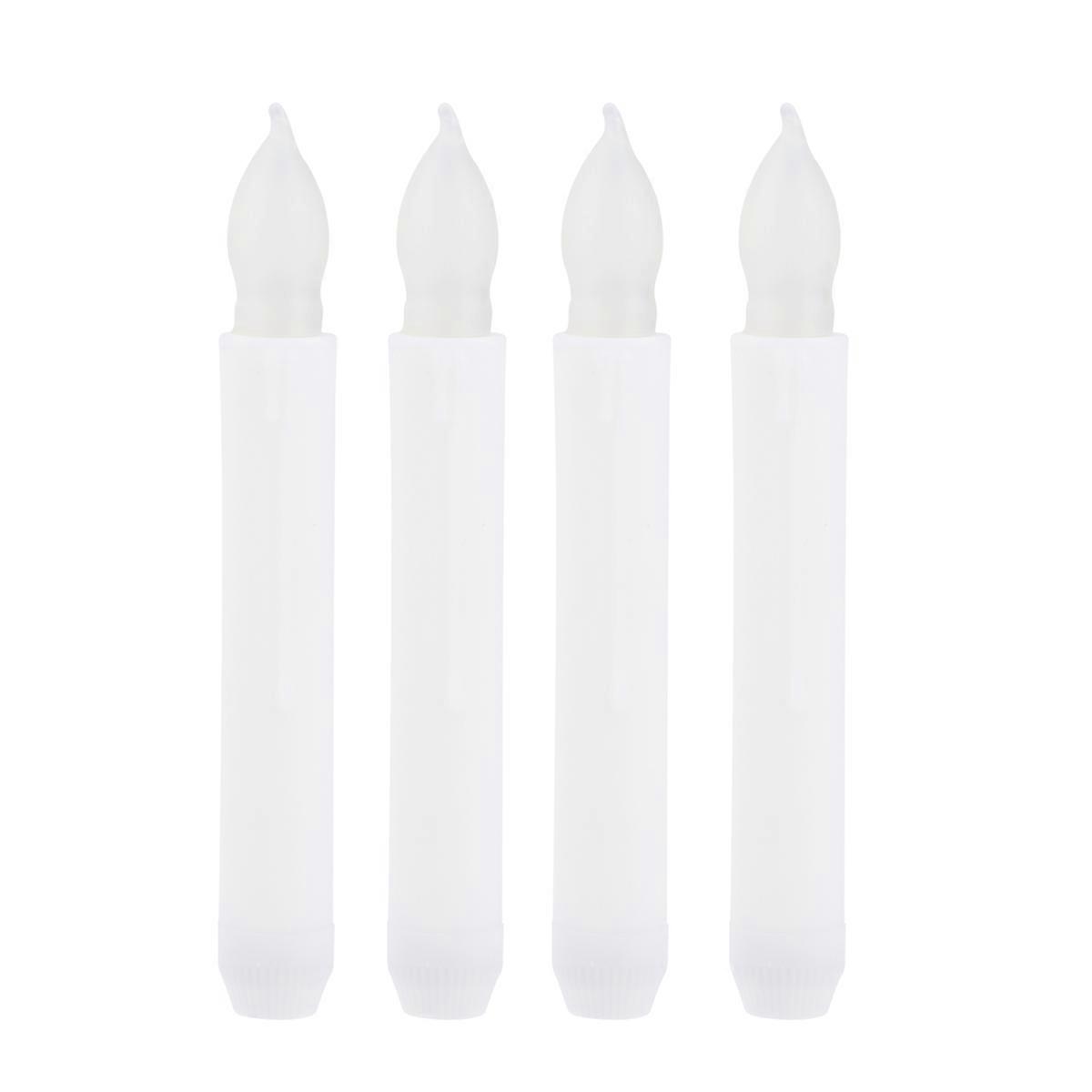 White LED Candles for Party Decoration Safe Flameless Candle Light with 10 Pcs