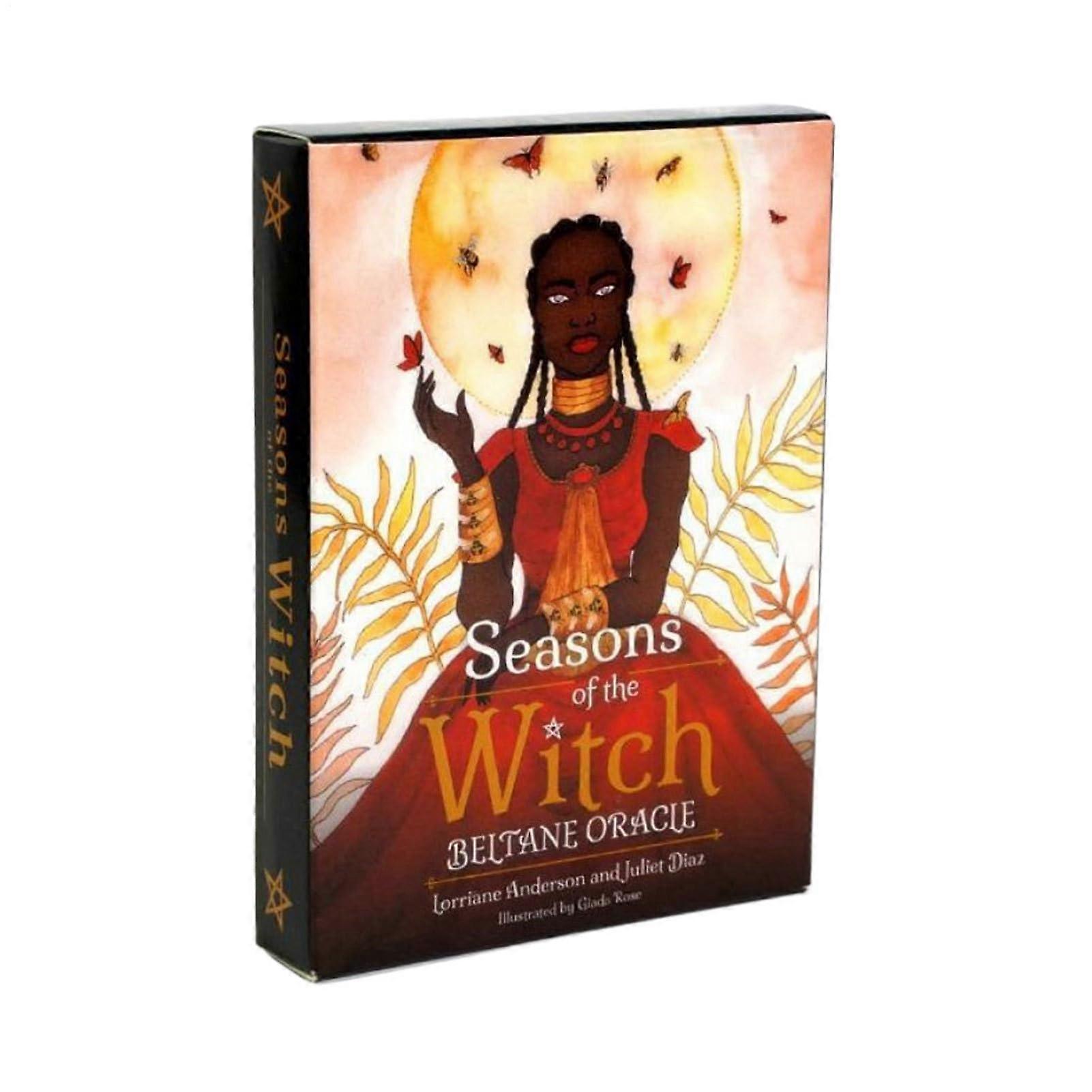 Beginner Tarot Card Deck with Guidebook, Portable Spiritual Card Set for Learning Intuition, Travel-Friendly Design for Home Fortune Telling