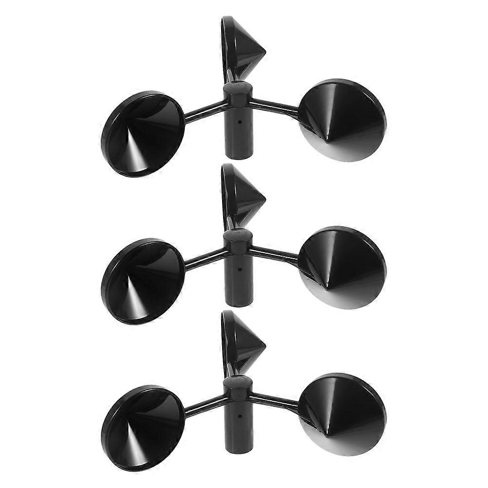 Cup Anemometer For And Direction Meter Handheld Anemometer For Meteorological Observations 3Pcs
