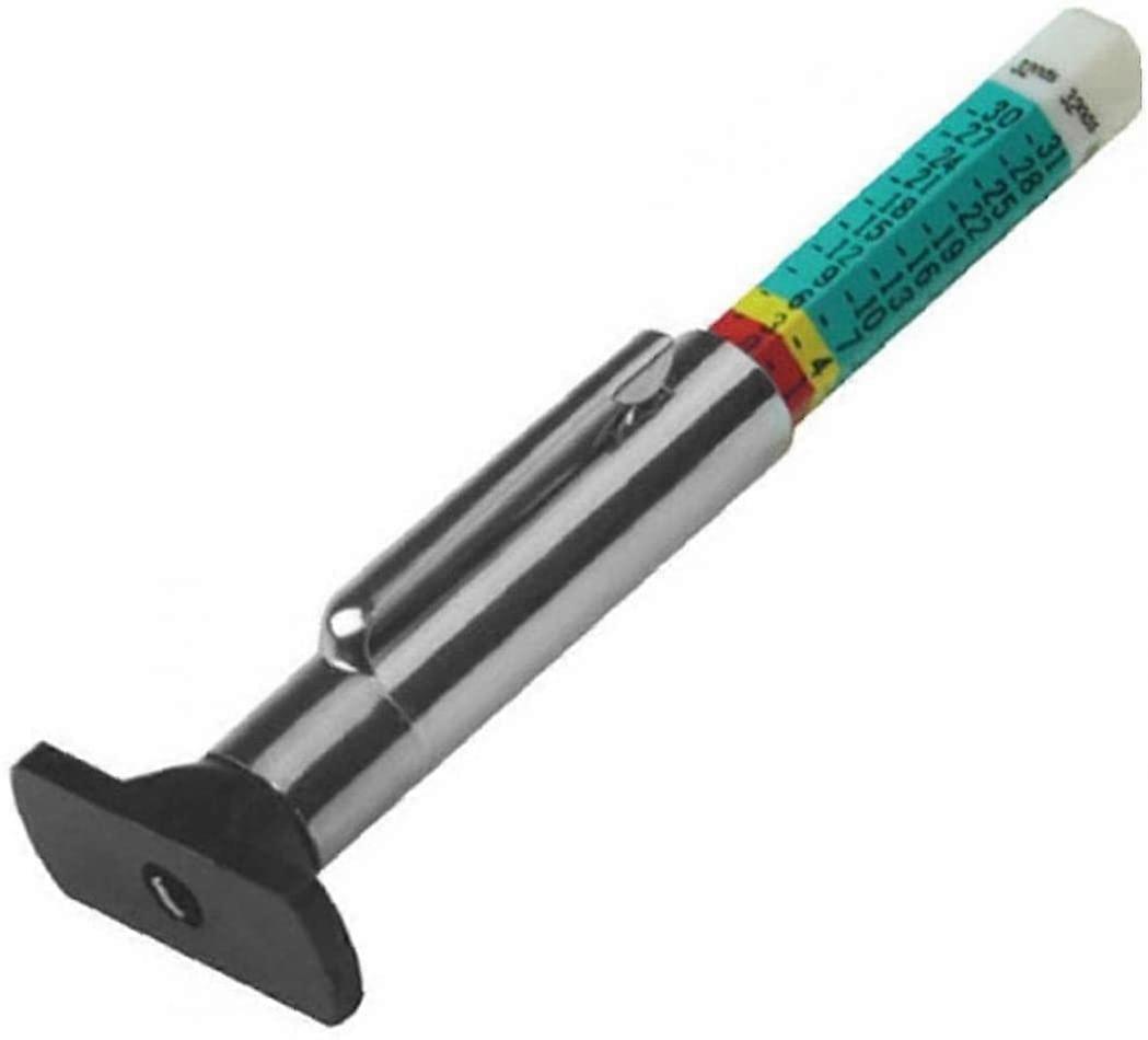 Tyre Tread Depth Gauge Color-Coded Car Tread Tester Smart Tyre Gauge For Cars