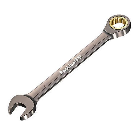 Ratchet Manual Wrench High Hardness Lengthen Double Head Ratchet Socket Wrench for Workshop