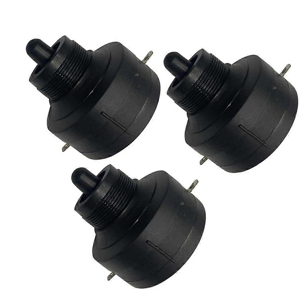 High-Quality 3Set Car Piezoelectric Tweeter Loudspeakers Designed For Automotive Use With Durable Plastic Material