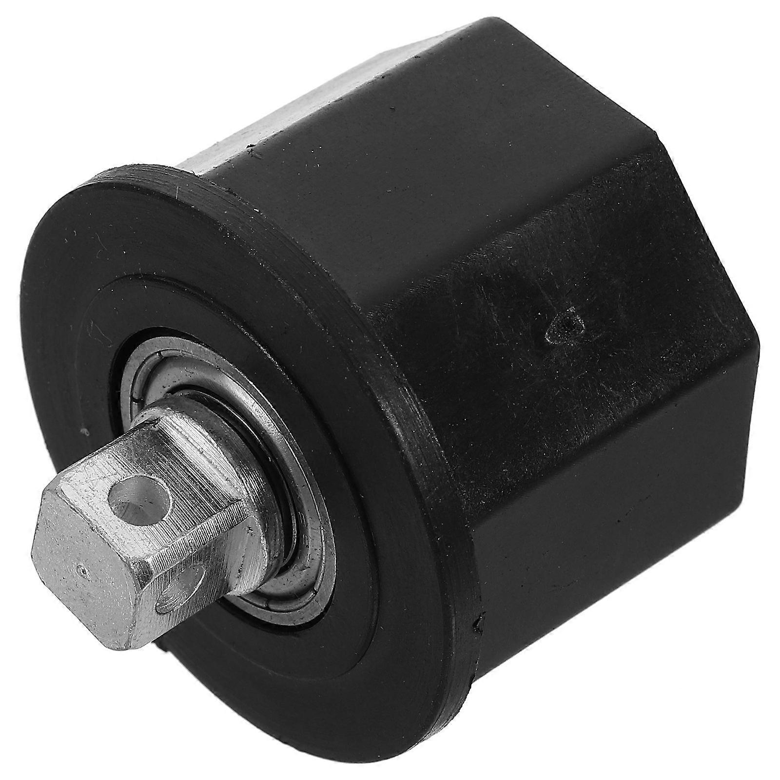 ABS Stainless Steel Tube Motor Wheel Tail Plugs for Home Black Color Enhanced Window Protection