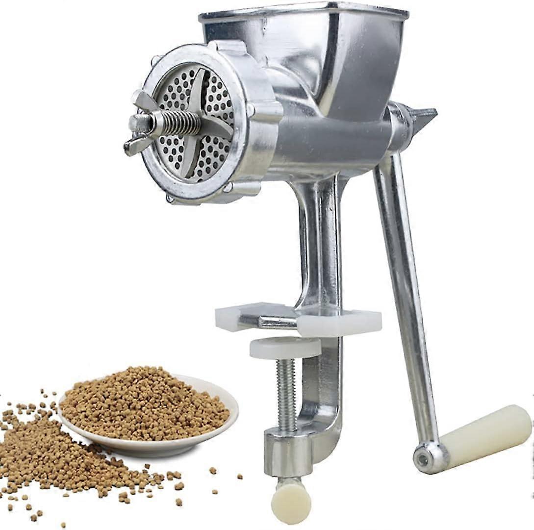 Manual feed pellet machine with 3/4/5/6 mm molds for pets