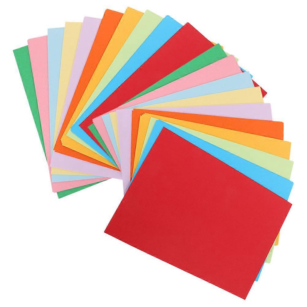 Printing Paper Colored Printer Paper Home Office Printer Double Sided Origami Cardstock Diy Folding Art Crafts 100 Sheets