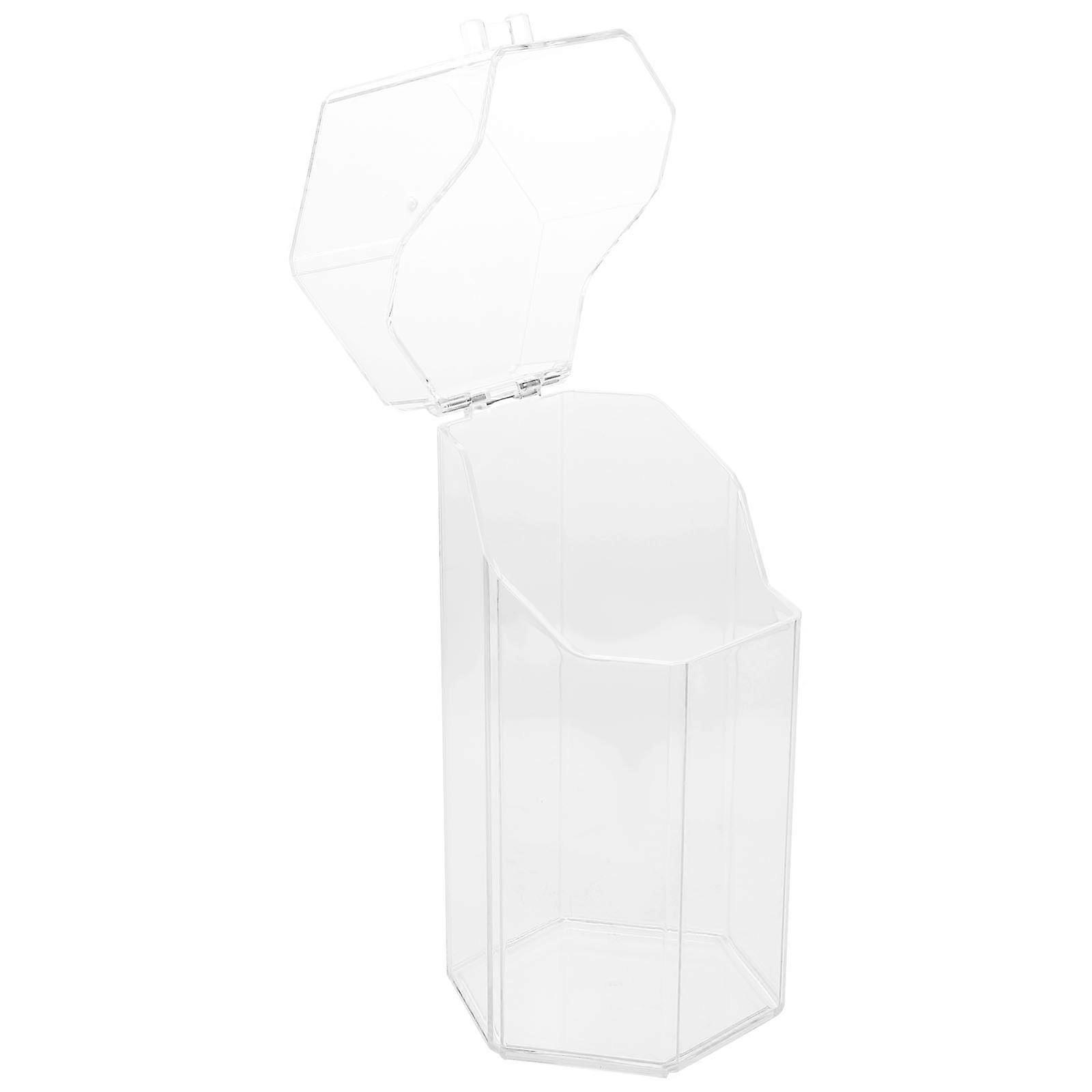 Transparent Acrylic Makeup Brush Organizer for Storage Clamshell Design Strong and Durable 1PC