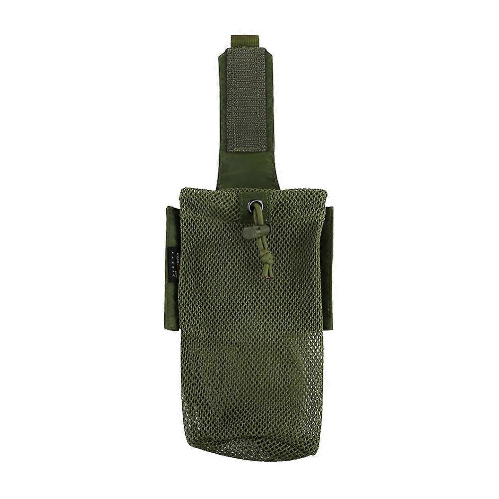 Nylon Bottle Pouch Rectangular Shape Adjustable Buckle Design For Outdoor Camping Hiking Gear 37x12.5x5cm 1Pcs