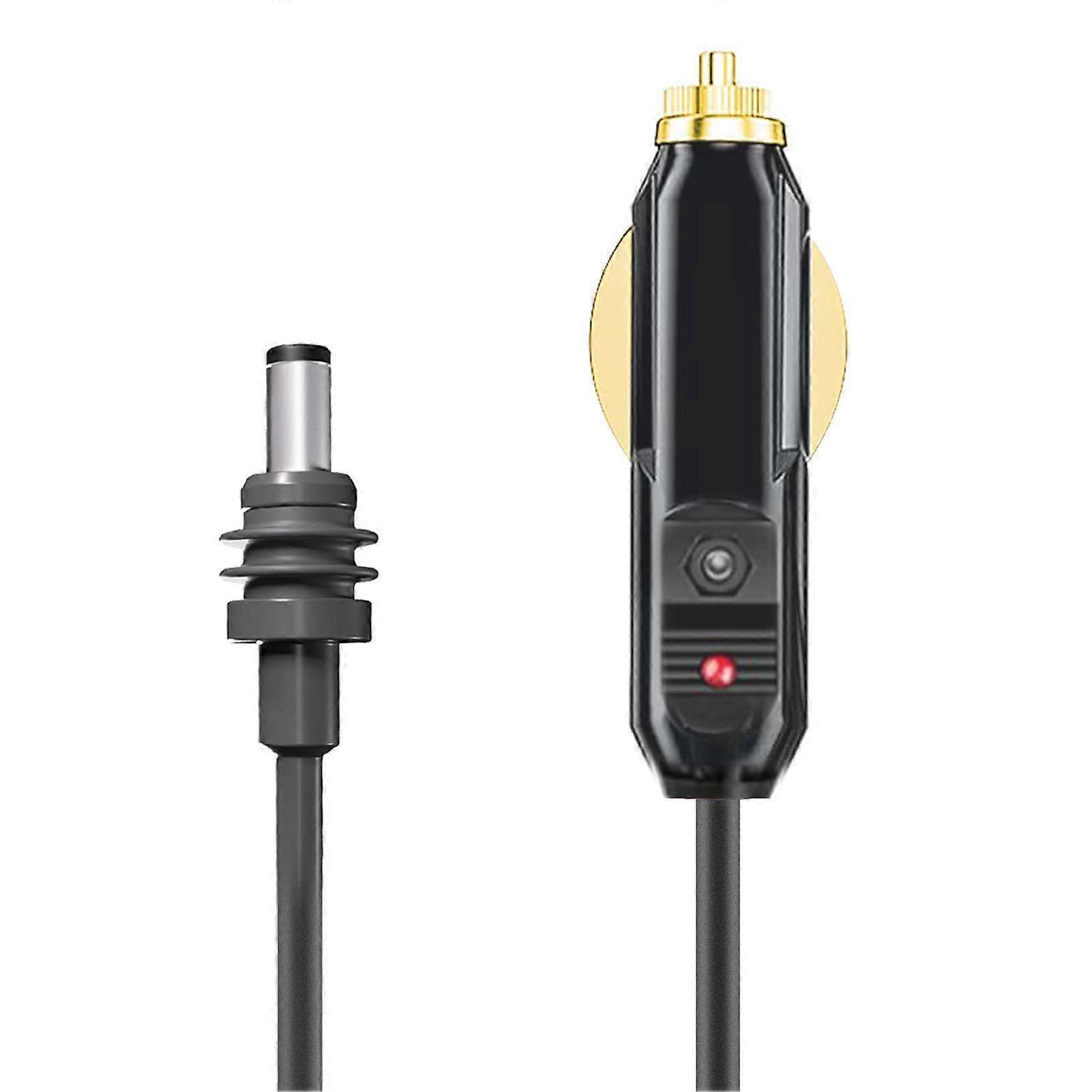 直流汽车电源延长线 1224V 电源线,适用于 AutoTruckBus 车辆,带 IP68 防水 18AWG 纯铜即插即用 (5m) 5m 5m