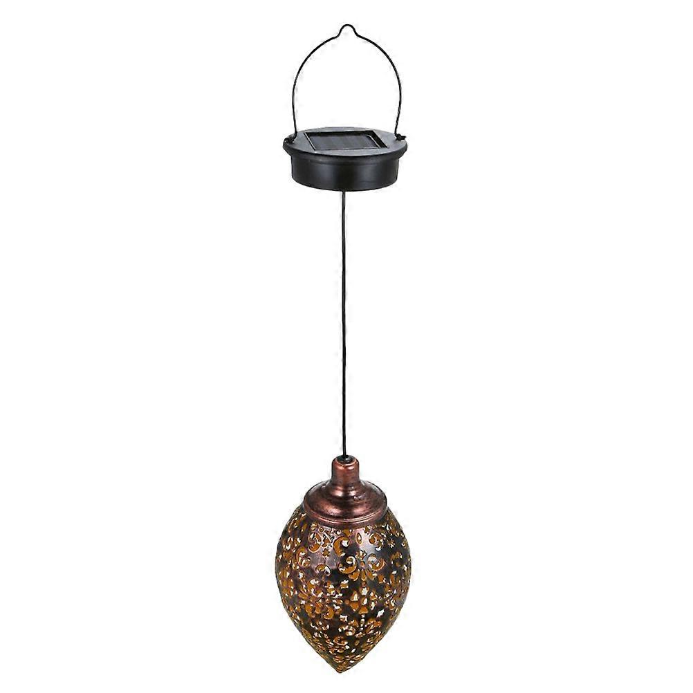 Hanging Solar Lantern 1Pcs For Friends Garden Lantern Retro Style Solar Powered Lighting