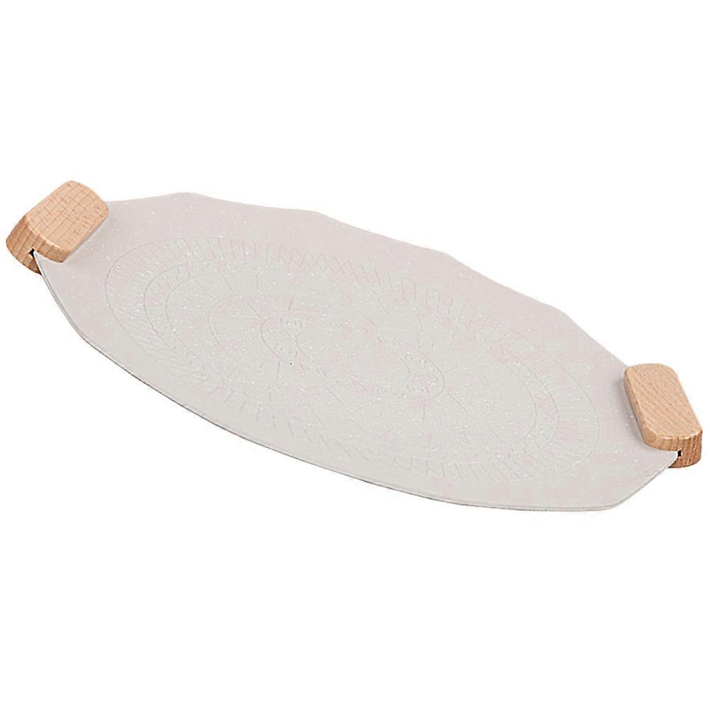 Bbq Grilling Pan Aluminum for Cooking Portable with Handles