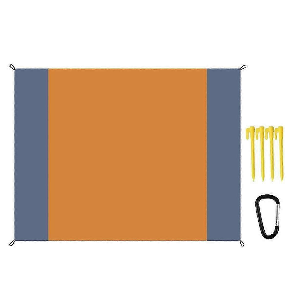 Compact Waterproof Picnic Blanket for Beach - Sand-Resistant Mat 140x200cm - Lightweight & Portable Outdoor Essential