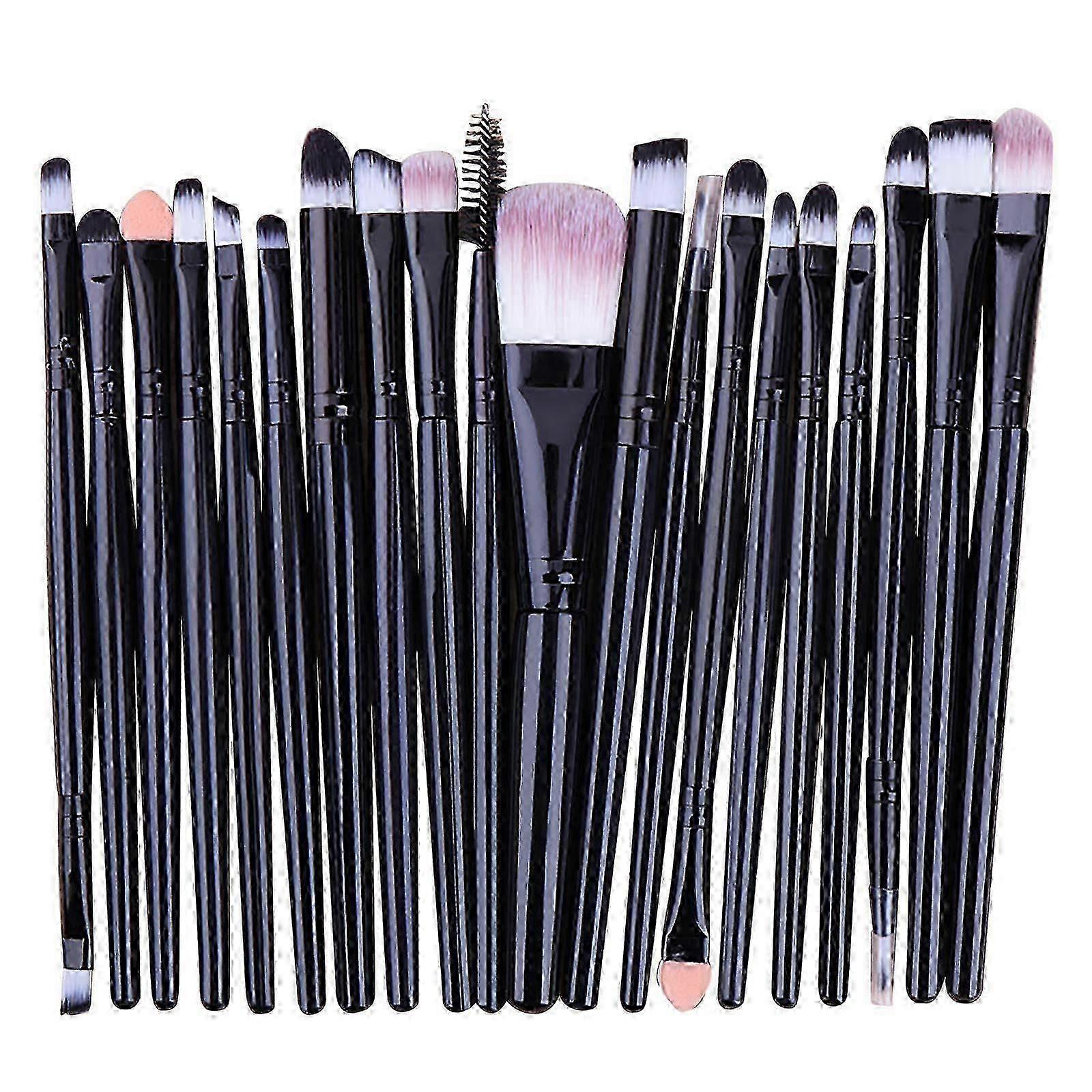 20-Piece Eye Makeup Brush Set for Professional Beauty Application