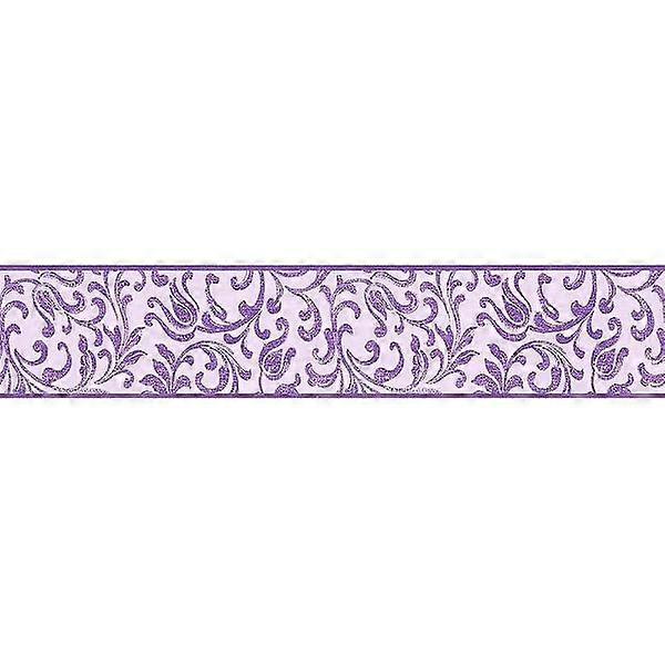 AS création Acanthe Scroll Bordure Violette