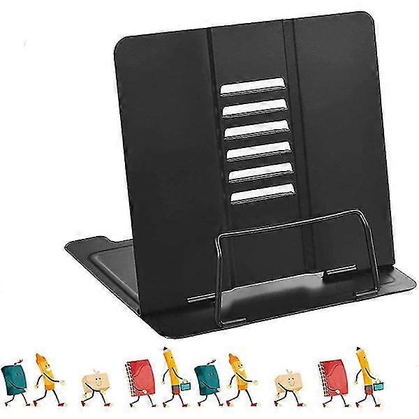 Metallic Reading Stand, Folding Bookends, Book Stand, Multifunctional Bookshelf