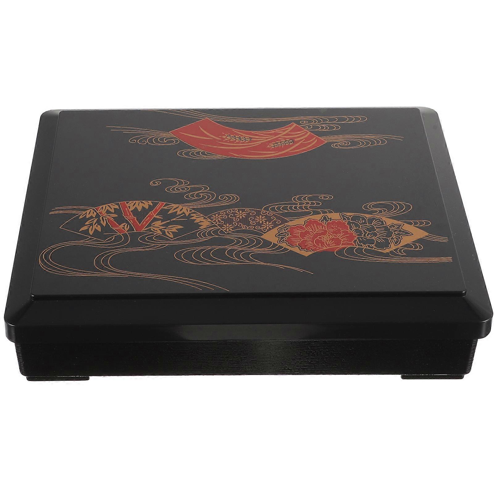 Japanese for Adults Made of Plastic Black Color Great for Storage Lightweight Compact and Practical