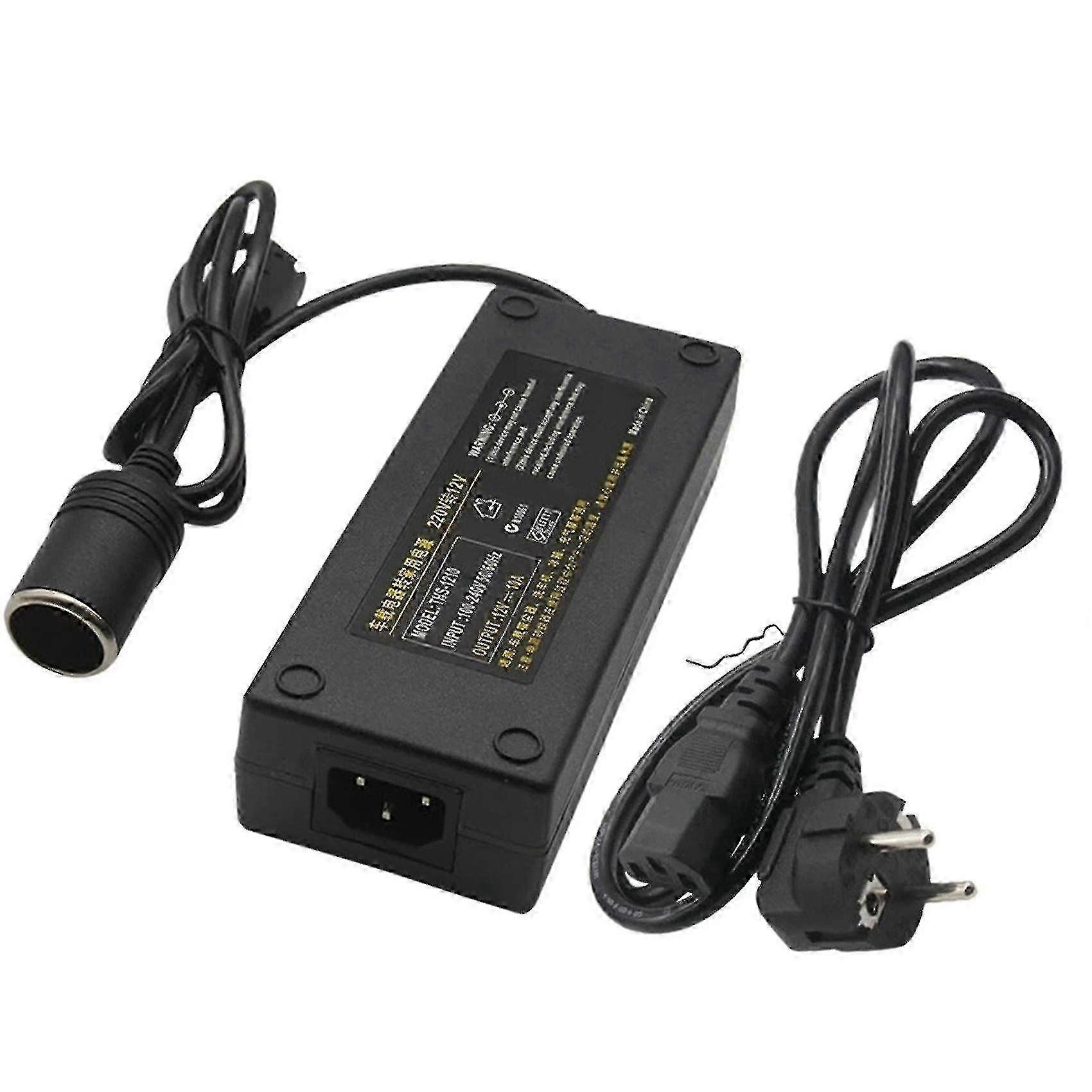 AURA 12v 15a 160w Car Converter 220v To 12v Car Adapter Converter Car Home - Lighter Converter Eu Plug