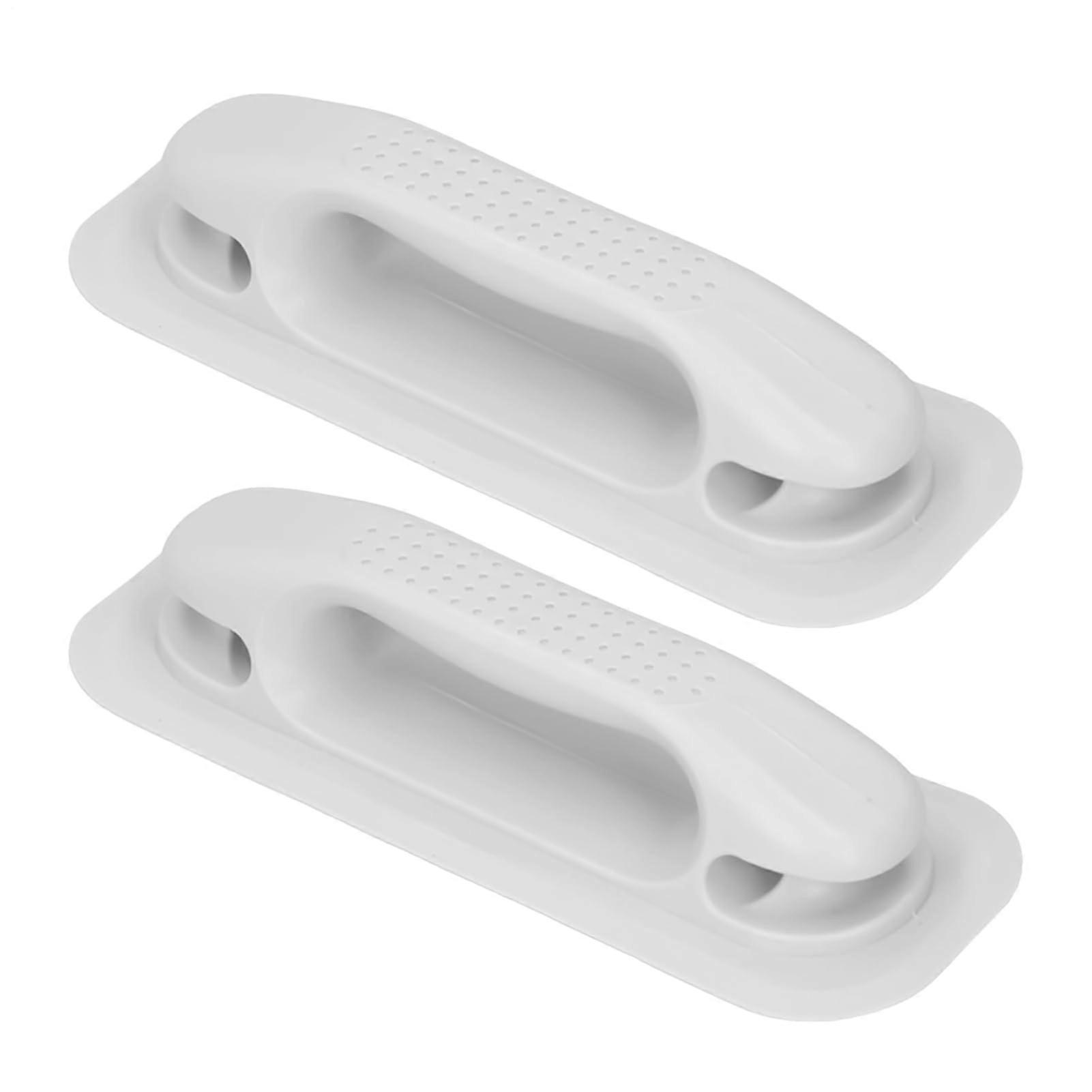 Boots-Haltegriff 2x Yacht Grab Handles With Holes - Multipurpose Hand Grip For Canoe Kayak Paddleboard Raft Gray