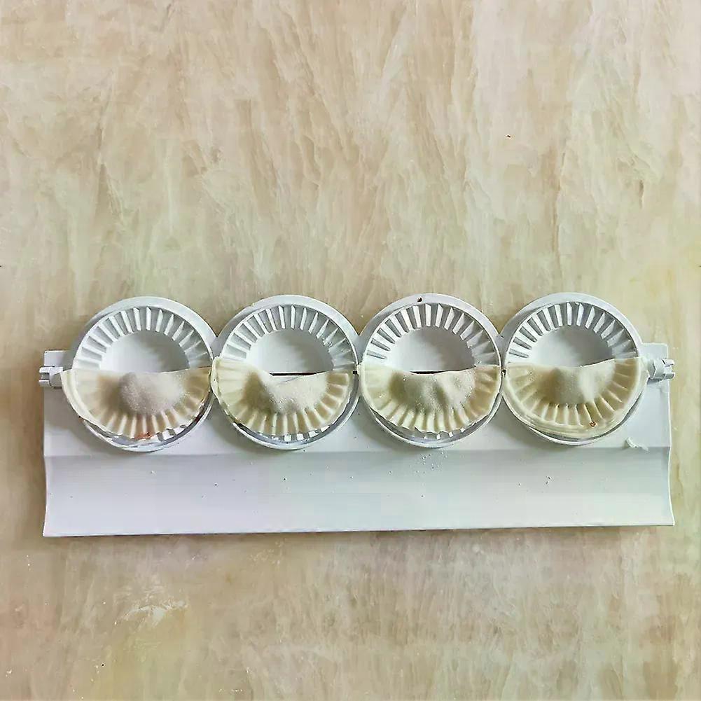 Dumplings Maker Tool Dumpling Mold 4 Slots Baking Molds Cake Noodles Wrapper Making Plastic Gadget