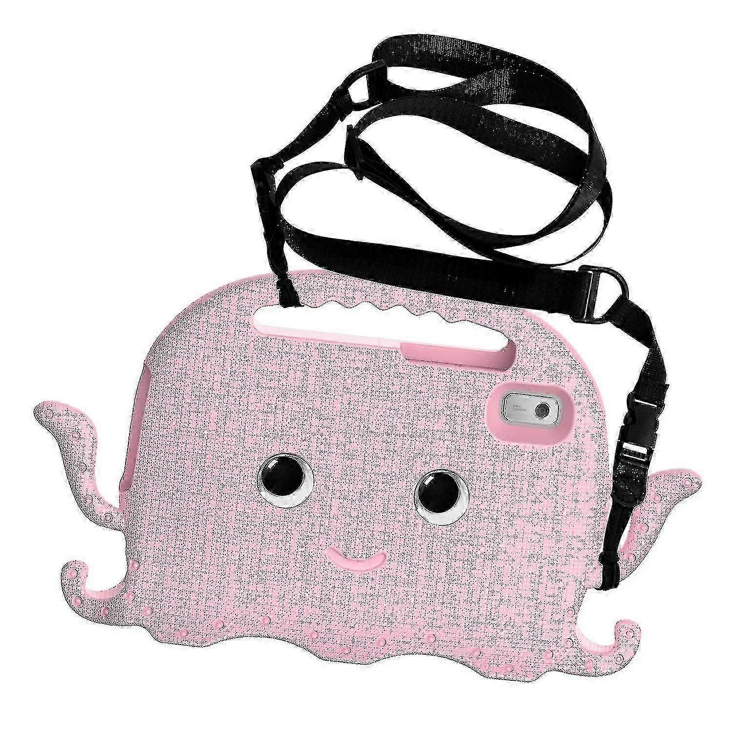 Compatible with Lenovo Tab M9 Eva protective case cartoon octopus handle tablet computer protective