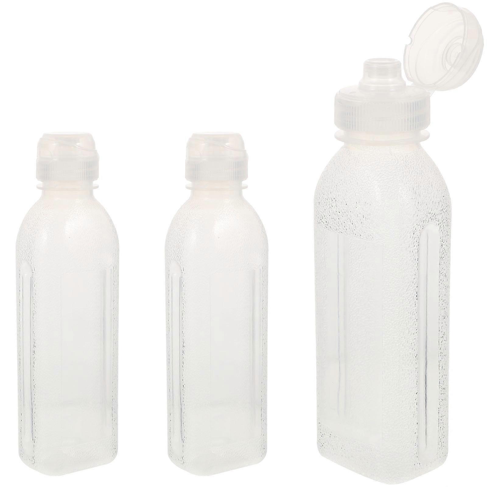 Squeeze Oil Bottles 3Pcs Kitchen Essentials Multi-Function Food Squeeze Control 23X6.5X6.5CM