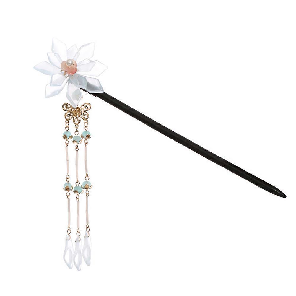 Chinese Traditional Hairpin Hair Accessory Performance Non-Damaging Assorted Color 1Pcs