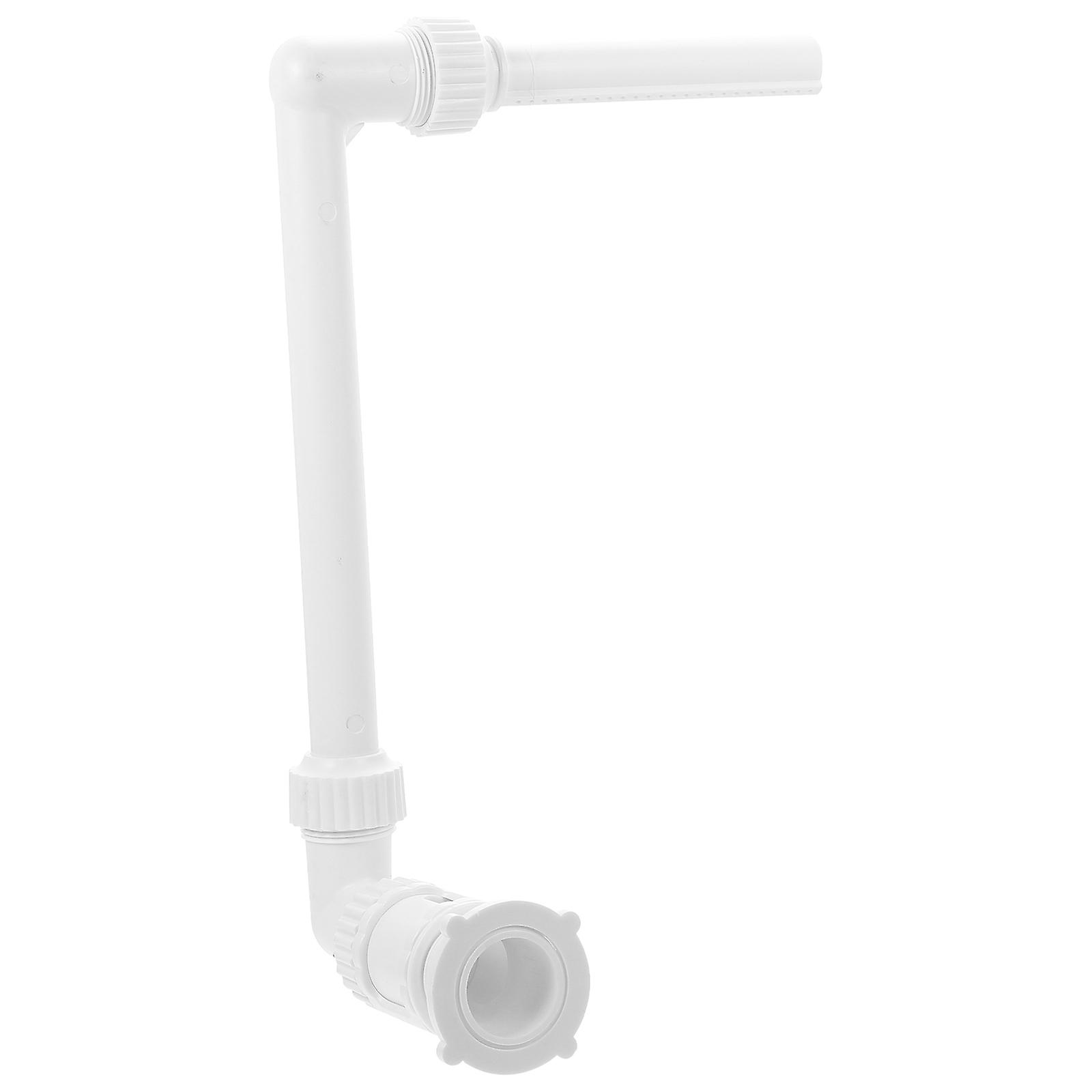 Pool Fountain Rack for Swim Pool Made of Durable PP White Small Size Easy to Install
