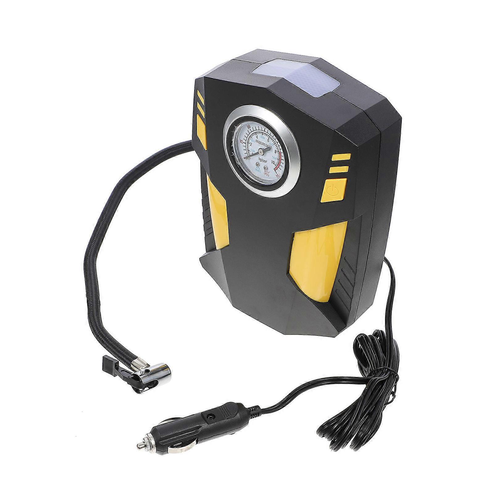 Tyre Inflatable Pump Automotive Air Compressor Convenient Vehicle Equipment Assorted Color Compact Design 1 Set