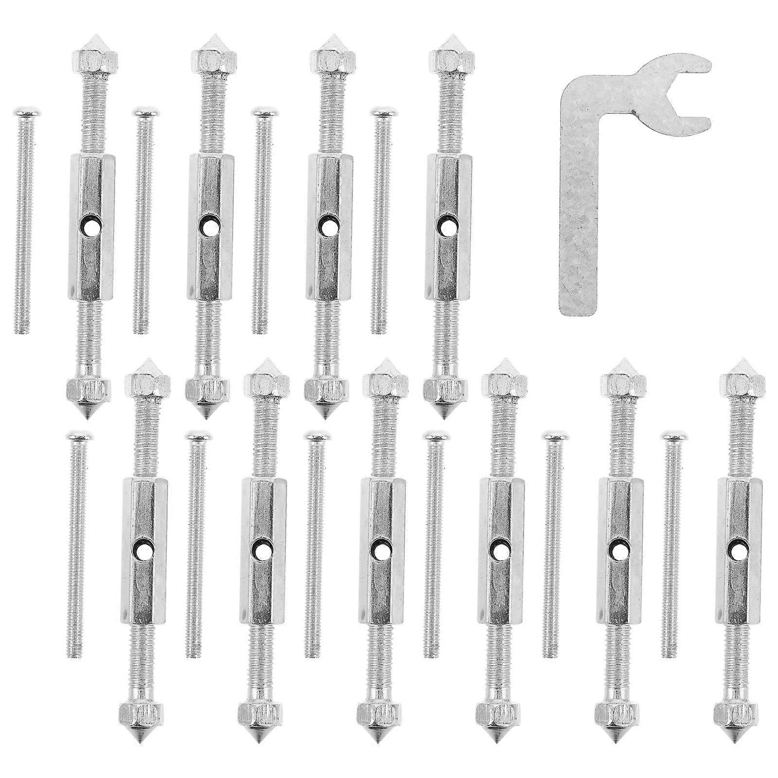 Durable Metal Electrical Box Repair Kit for Switch Socket with 21pcs Tools Including Screws Support Rod and Wrench 86 Type
