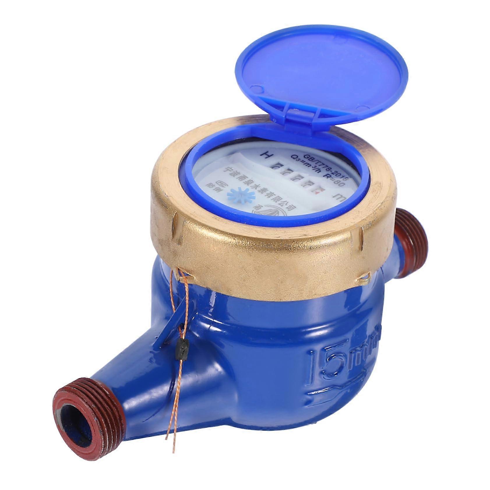 Water Meter Water Bottle Water Drain Water Clock Groundwater Level Horizontal Water Meter Water Table Technical Water Flow Meter Dn15