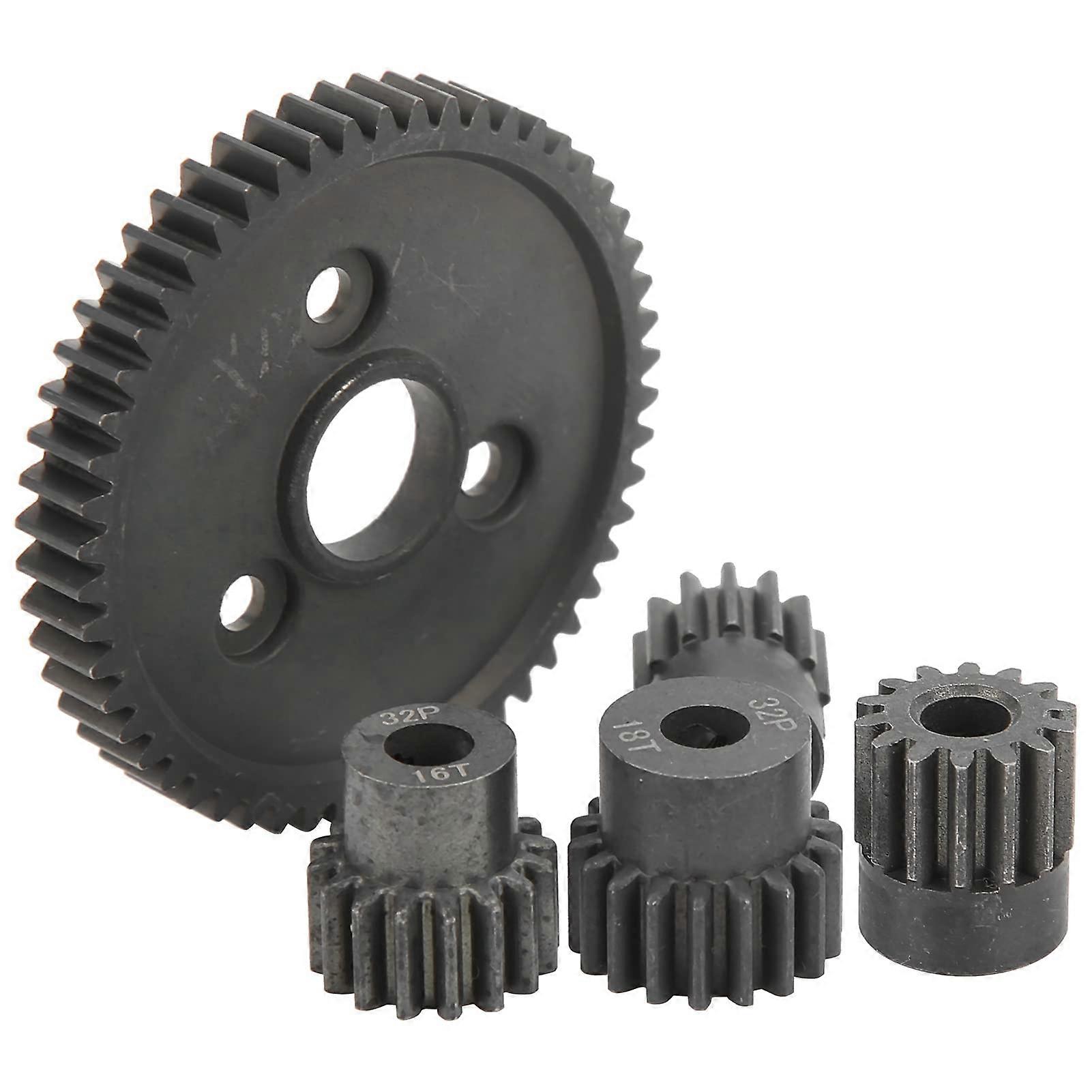 RC Spur Gears Differential 54T Main Gear 13T 14T 16T 18T 32P Motor Pinion for Slash 2WD RC CAR
