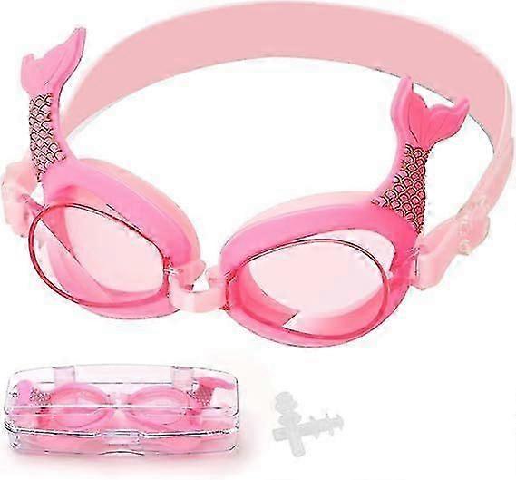 Children's swimming goggles mermaid frame,Pin