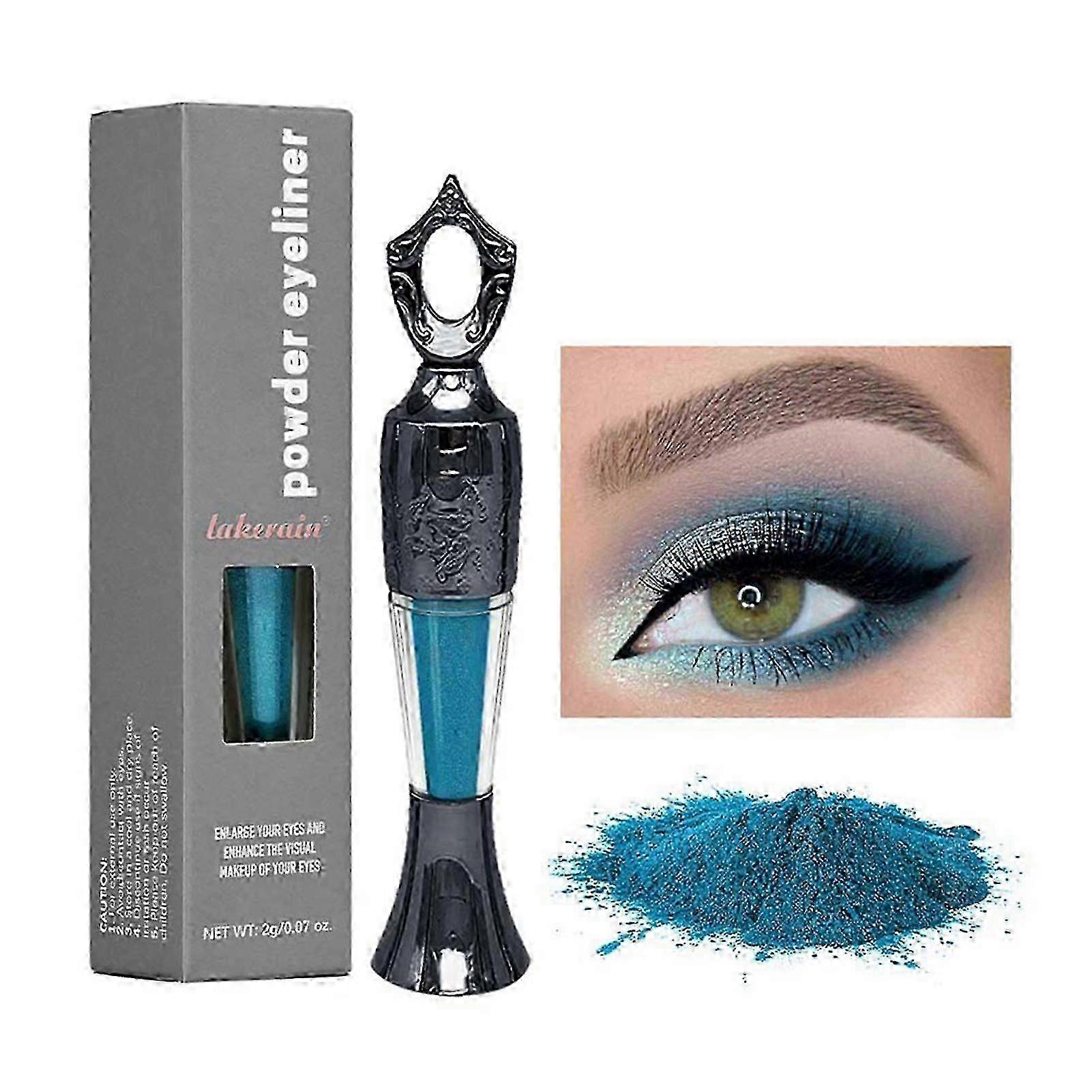 Ancient Egyptian Kohl Eyeliner, Womens Makeup Powder Eyeliner, Intense Color & Smudge-Proof, Long Lasting