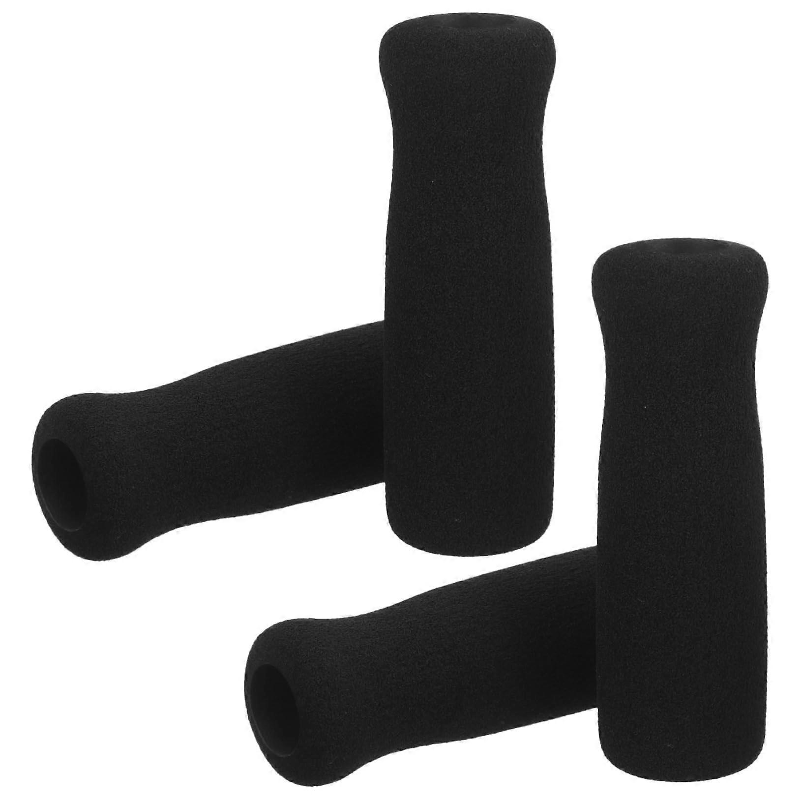 4 Pieces NonSlip Cane Grips, Ergonomic Handle Covers for Walking Canes