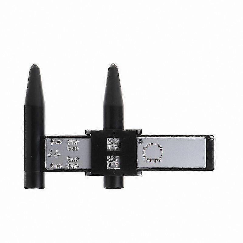 Wheel Bolt Pattern Gauge for 4 5 6 8 Lug Holes Quick Measurement Tool Handheld