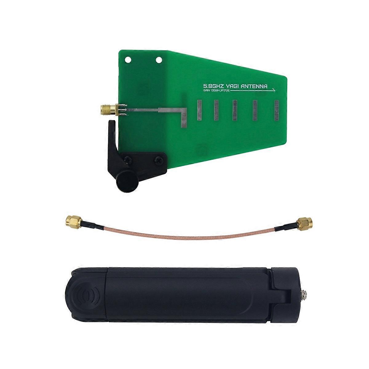 HG1726 5.8G Antenne directionnelle 13dBi Gain élevé avec poignée pour station de base WiFi Bluetooth Drone Ne