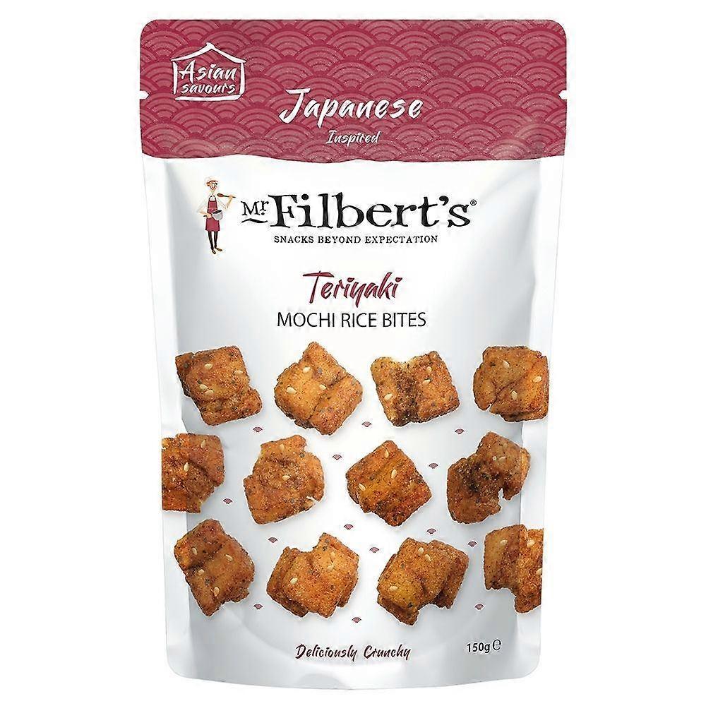 Mr Filberts Teriyaki Mochi Risbiter 150g - 4-pakning