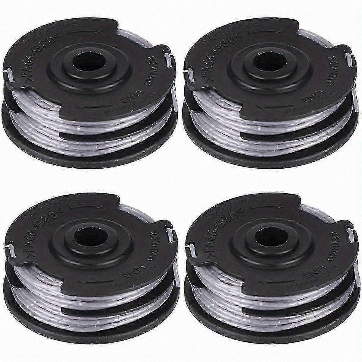 4-Pack Replacement Spool for ART 30-36 LI Grass Trimmer-Compatible with Most Models