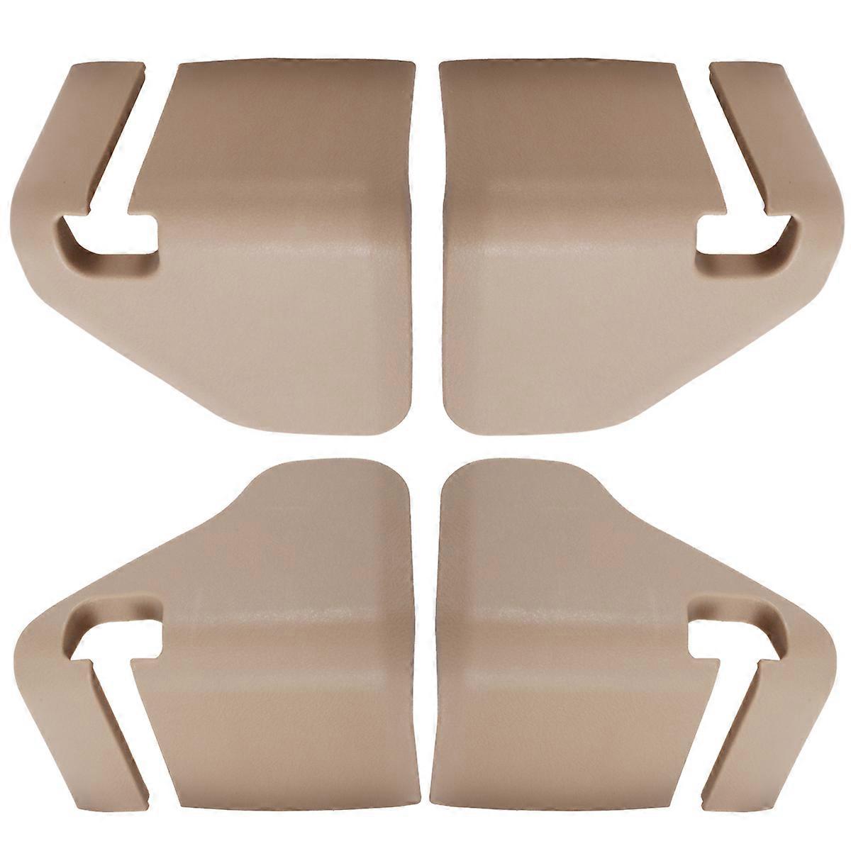 4pcs Middle Row Seat Rail Trim Cover Kit For