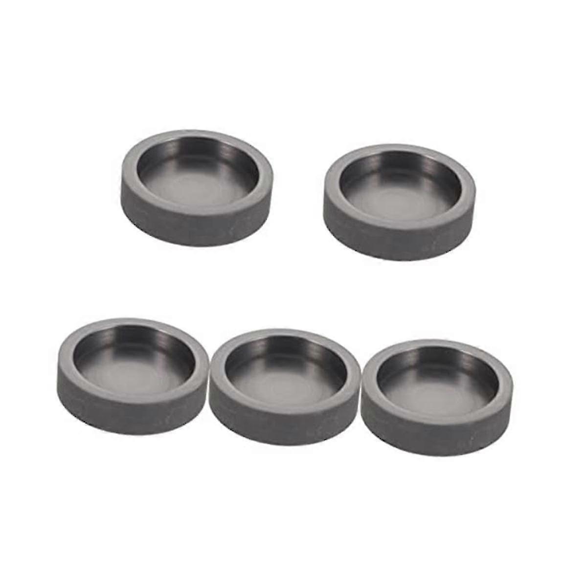 5pcs Graphite Tank Circle Stencils Ingot Molds for Casting Metal Gr...