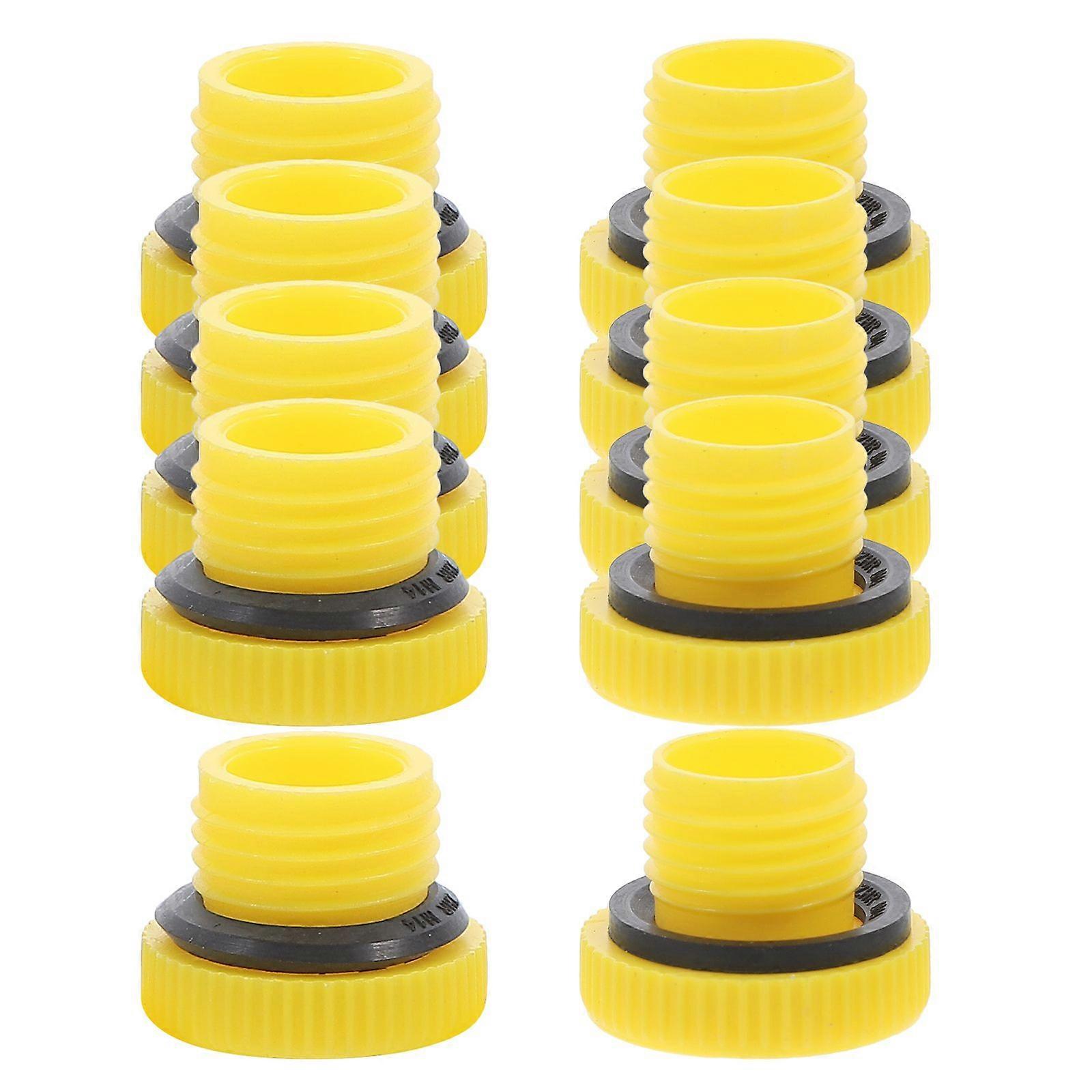 10pcs Hole Plugs Hex Socket Threaded Caps Sealing Screw End Cap Screw Hole Covers